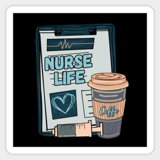 Pastel Nursing Life Nurse Sticker